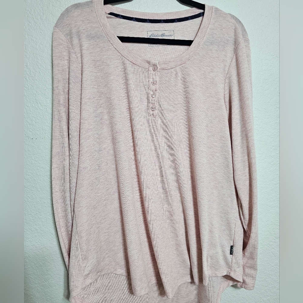 Eddie Bauer sleepwear light pink Top-women's XL